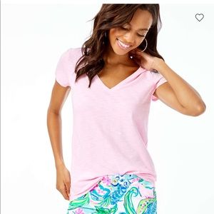 New w tags - Lilly Pulitzer pink top